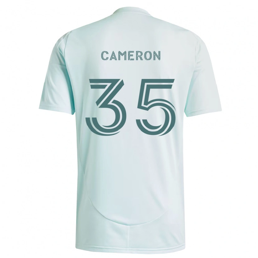 Danxen Män James Cameron #35 Vit Ljusgrön Bortatröja Matchtröjor 2026/27 Tröjor T-Tröja