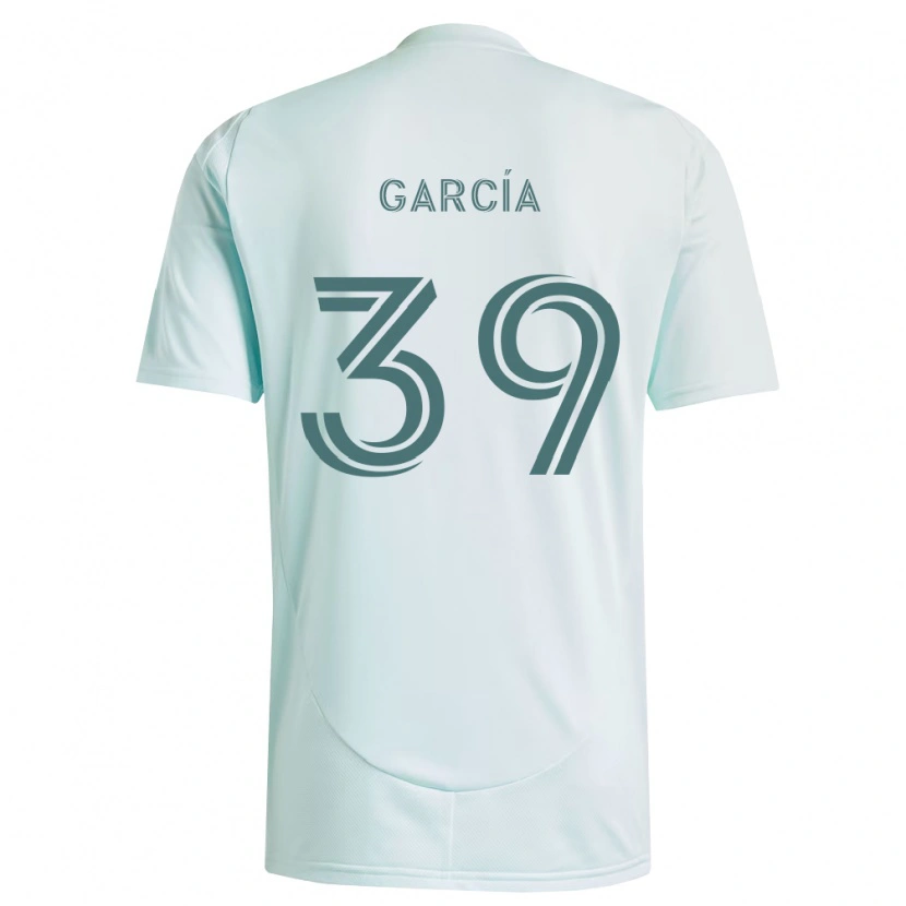 Danxen Män Luis García #39 Vit Ljusgrön Bortatröja Matchtröjor 2026/27 Tröjor T-Tröja