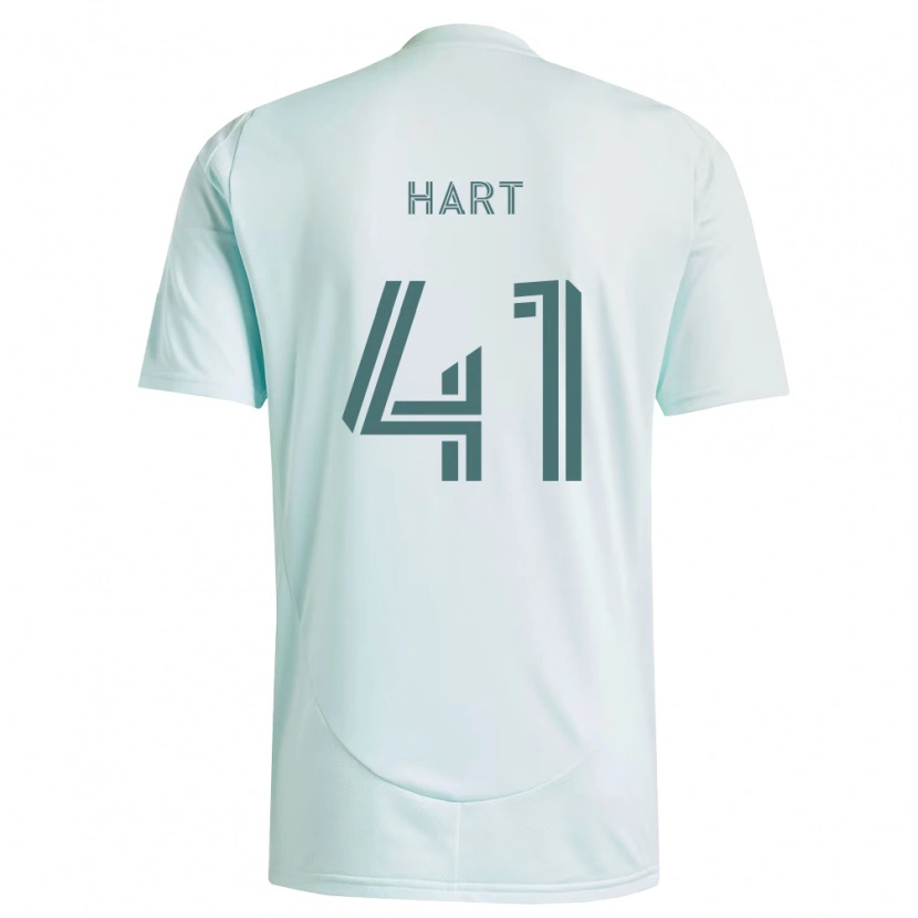 Danxen Män Victor Hart #41 Vit Ljusgrön Bortatröja Matchtröjor 2026/27 Tröjor T-Tröja