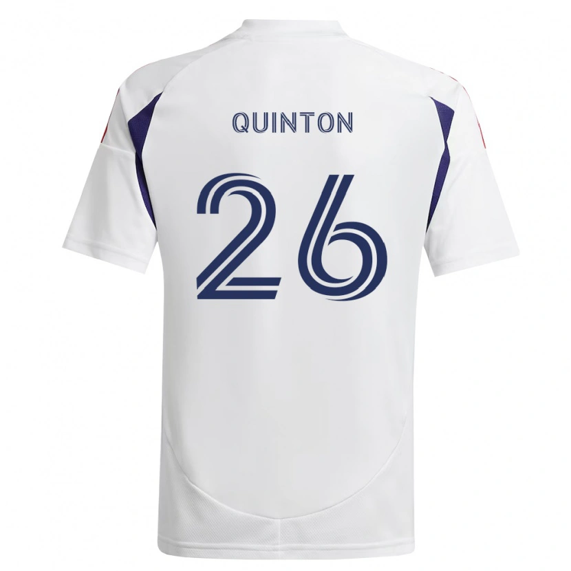 Danxen Män Philip Quinton #26 Kungligt Blå Röd Brun Bortatröja Matchtröjor 2026/27 Tröjor T-Tröja