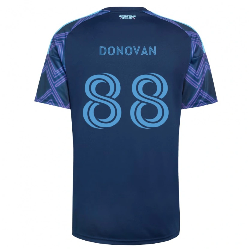 Danxen Män Shane Donovan #88 Kungligt Blå Lila Bortatröja Matchtröjor 2026/27 Tröjor T-Tröja