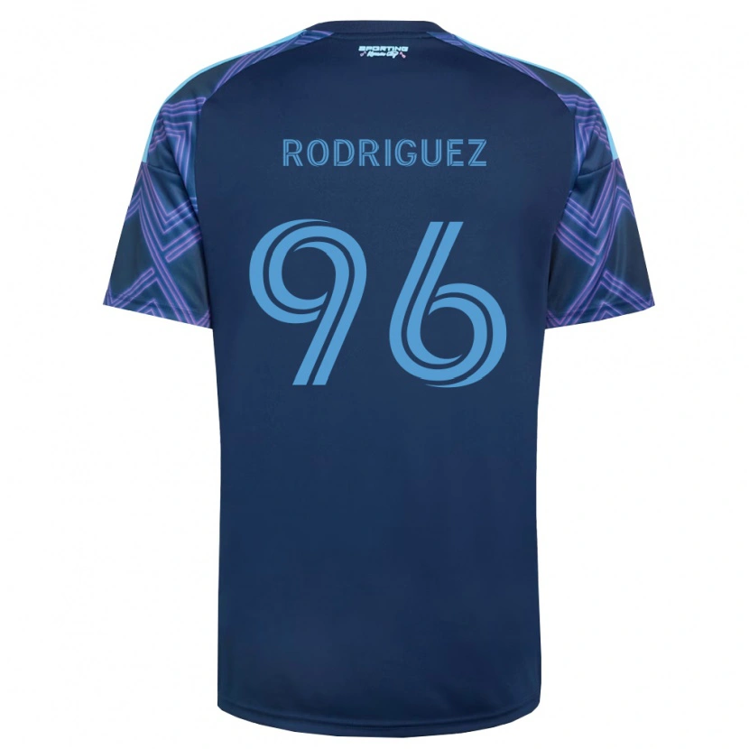 Danxen Män Missael Rodríguez #96 Kungligt Blå Lila Bortatröja Matchtröjor 2026/27 Tröjor T-Tröja