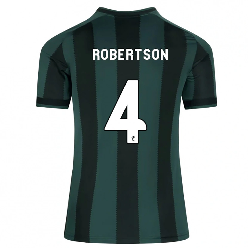 Danxen Män Lisa Robertson #4 Mörk Skiffergrå Svart Bortatröja Matchtröjor 2026/27 Tröjor T-Tröja