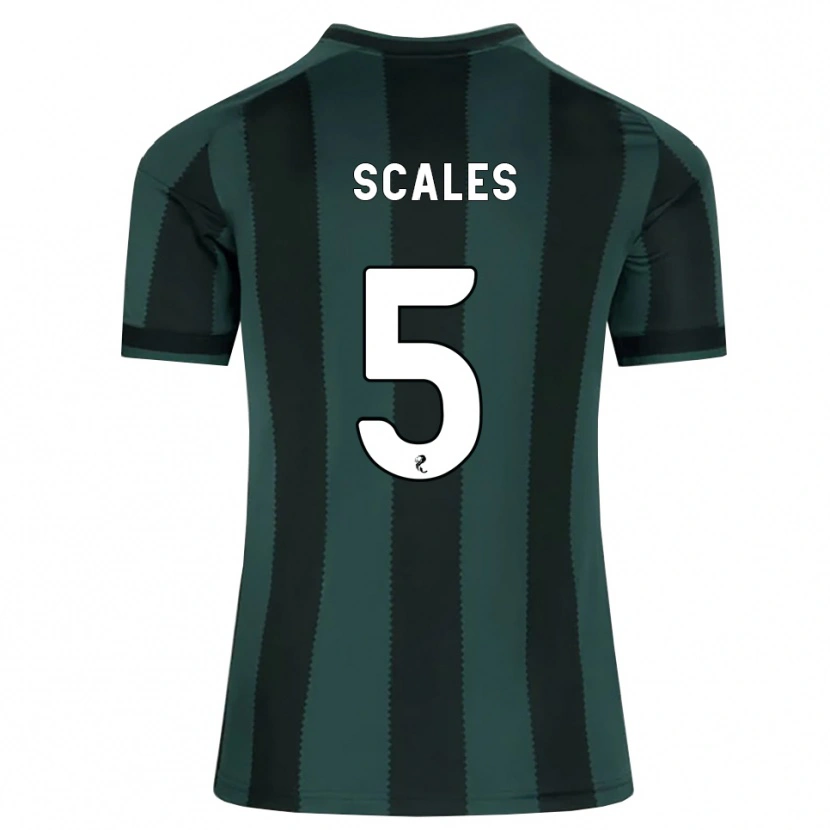 Danxen Män Liam Scales #5 Mörk Skiffergrå Svart Bortatröja Matchtröjor 2026/27 Tröjor T-Tröja