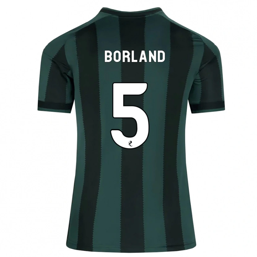 Danxen Män Hayden Borland #5 Mörk Skiffergrå Svart Bortatröja Matchtröjor 2026/27 Tröjor T-Tröja
