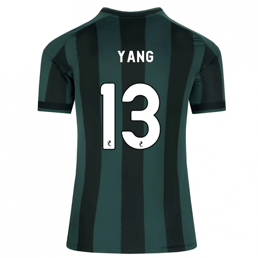 Danxen Män Hyun-Jun Yang #13 Mörk Skiffergrå Svart Bortatröja Matchtröjor 2026/27 Tröjor T-Tröja