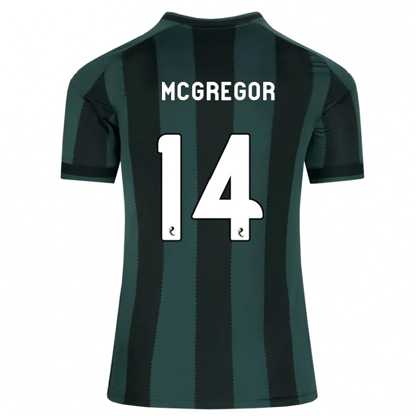 Danxen Män Shannon Mcgregor #14 Mörk Skiffergrå Svart Bortatröja Matchtröjor 2026/27 Tröjor T-Tröja