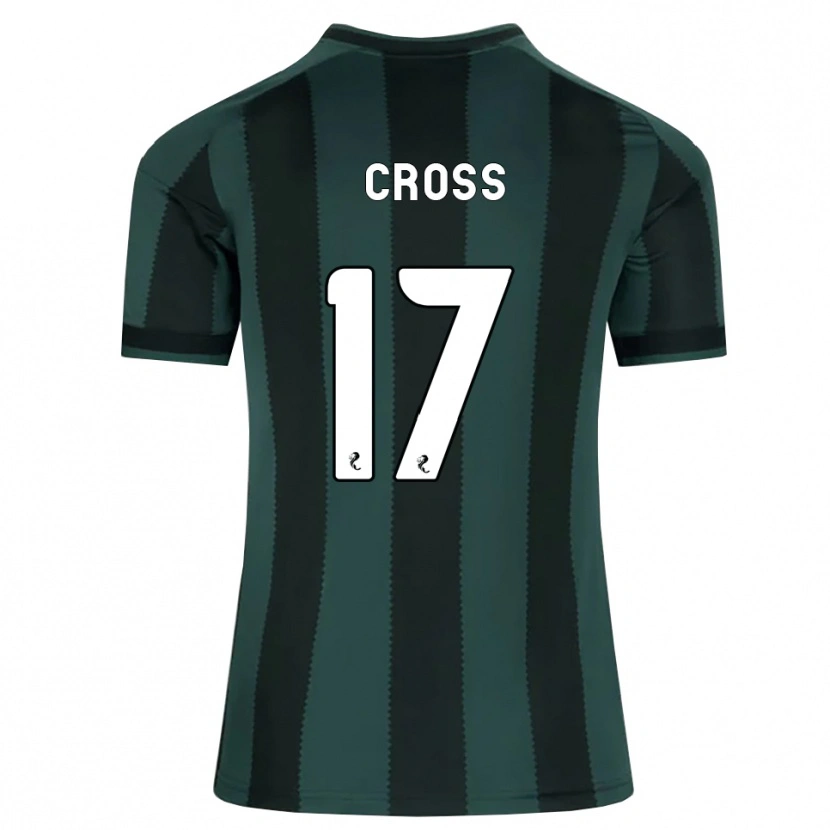 Danxen Män Morgan Cross #17 Mörk Skiffergrå Svart Bortatröja Matchtröjor 2026/27 Tröjor T-Tröja