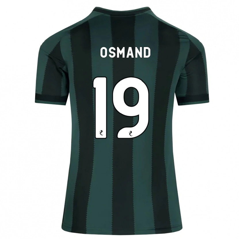 Danxen Män Callum Osmand #19 Mörk Skiffergrå Svart Bortatröja Matchtröjor 2026/27 Tröjor T-Tröja