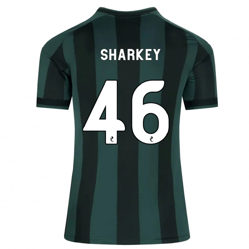 Danxen Män Amy Sharkey #46 Mörk Skiffergrå Svart Bortatröja Matchtröjor 2026/27 Tröjor T-Tröja