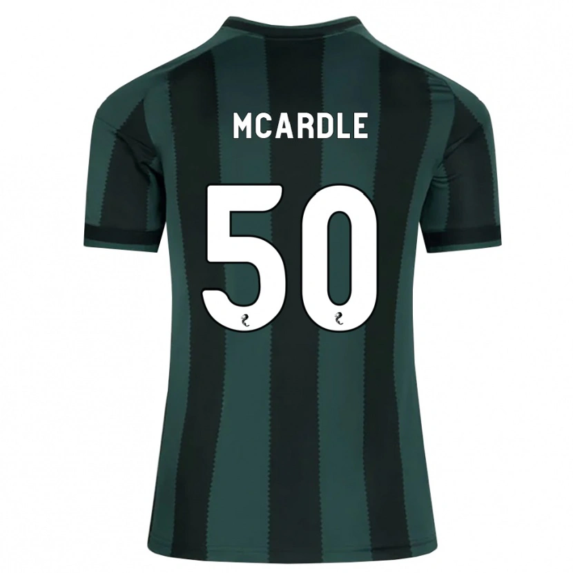 Danxen Män Sean Mcardle #50 Mörk Skiffergrå Svart Bortatröja Matchtröjor 2026/27 Tröjor T-Tröja