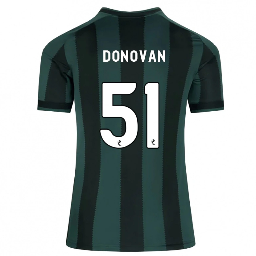 Danxen Män Colby Donovan #51 Mörk Skiffergrå Svart Bortatröja Matchtröjor 2026/27 Tröjor T-Tröja