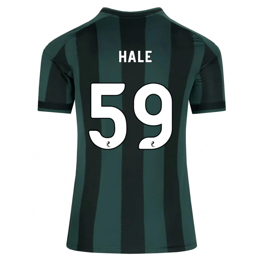 Danxen Män Finlay Hale #59 Mörk Skiffergrå Svart Bortatröja Matchtröjor 2026/27 Tröjor T-Tröja