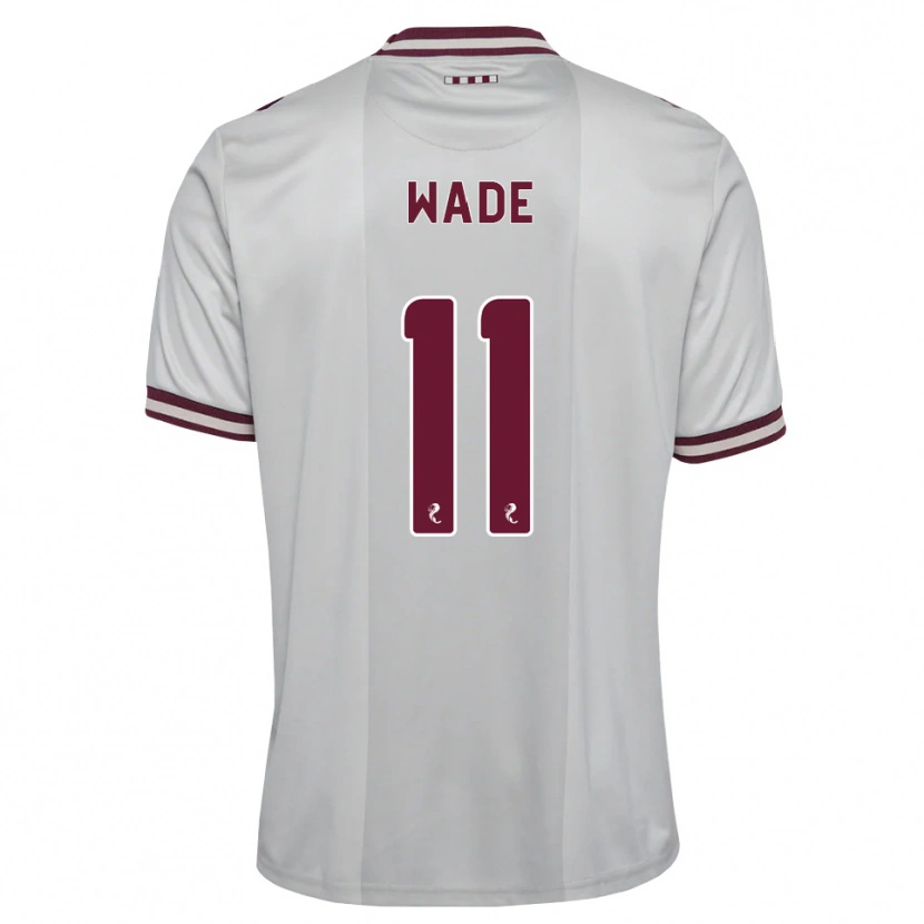 Danxen Män Lauren Wade #11 Vit Vinröd Bortatröja Matchtröjor 2026/27 Tröjor T-Tröja