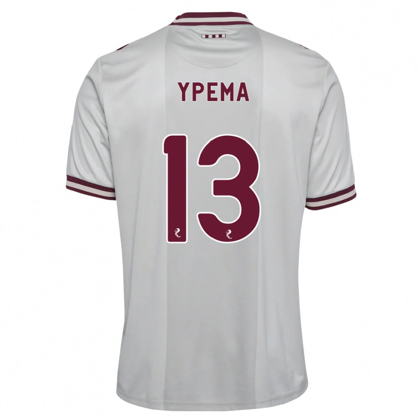 Danxen Män Danique Ypema #13 Vit Vinröd Bortatröja Matchtröjor 2026/27 Tröjor T-Tröja