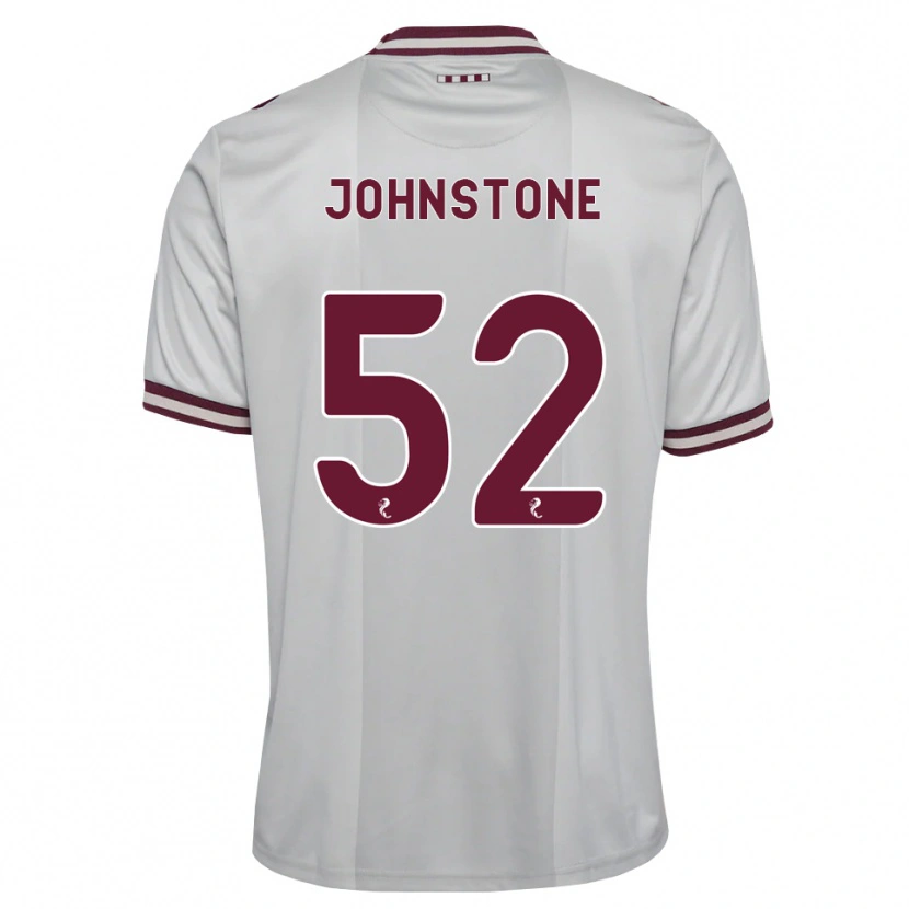 Danxen Män Rachael Johnstone #52 Vit Vinröd Bortatröja Matchtröjor 2026/27 Tröjor T-Tröja