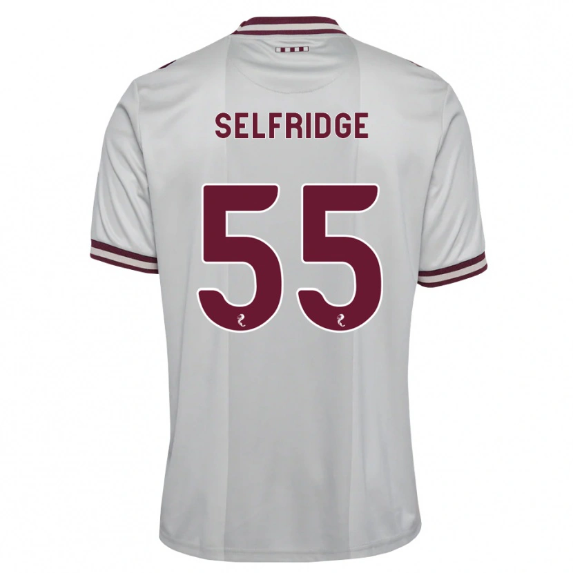 Danxen Män Louis Selfridge #55 Vit Vinröd Bortatröja Matchtröjor 2026/27 Tröjor T-Tröja