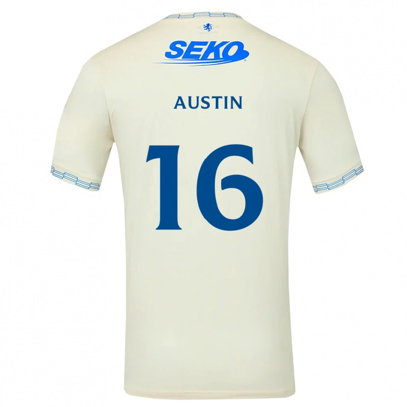 Danxen Män Eilidh Austin #16 Djup Himmelsblå Vit Bortatröja Matchtröjor 2026/27 Tröjor T-Tröja