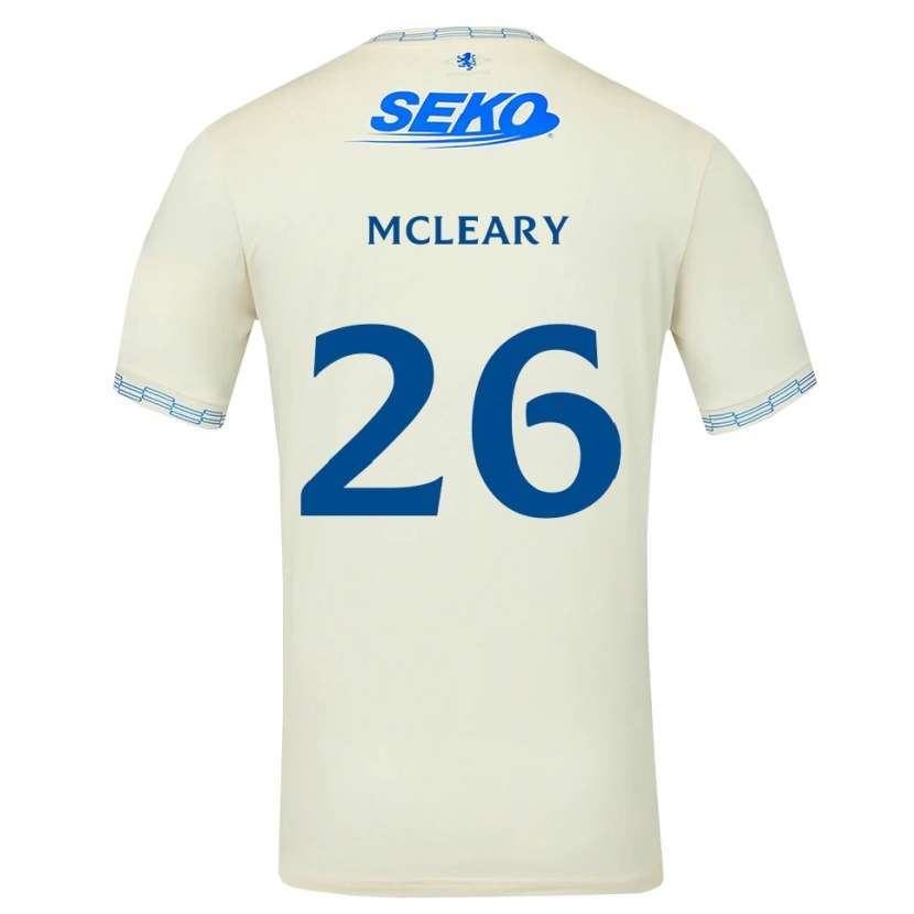 Danxen Män Jodi Mcleary #26 Djup Himmelsblå Vit Bortatröja Matchtröjor 2026/27 Tröjor T-Tröja
