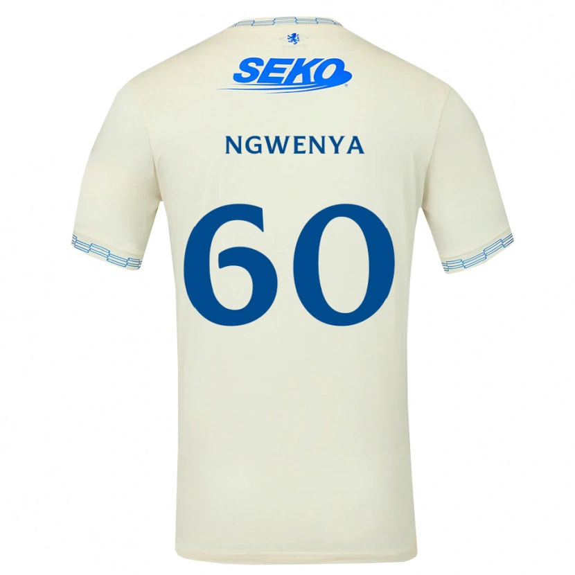 Danxen Män Corey Ngwenya #60 Djup Himmelsblå Vit Bortatröja Matchtröjor 2026/27 Tröjor T-Tröja