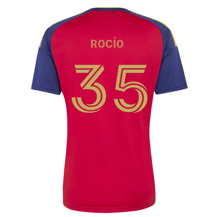 Danxen Kvinnor Diego Rocío #35 Kungligt Blå Brun Röd Hemmatröja Matchtröjor 2026/27 Tröjor T-Tröja