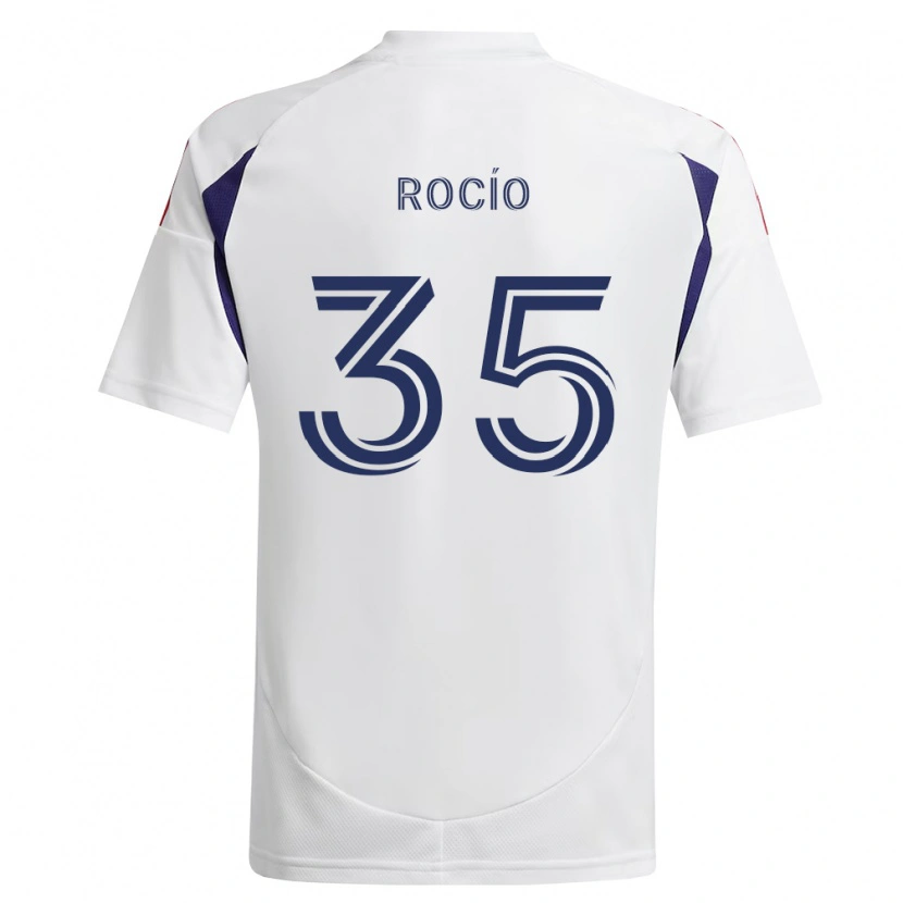 Danxen Kvinnor Diego Rocío #35 Kungligt Blå Röd Brun Bortatröja Matchtröjor 2026/27 Tröjor T-Tröja