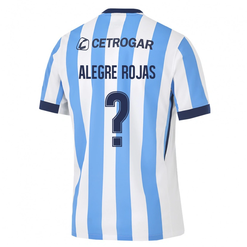 Danxen Kvinnor Gerardo Alegre Rojas #0 Ljusblå Vit Svart Hemmatröja Matchtröjor 2026/27 Tröjor T-Tröja