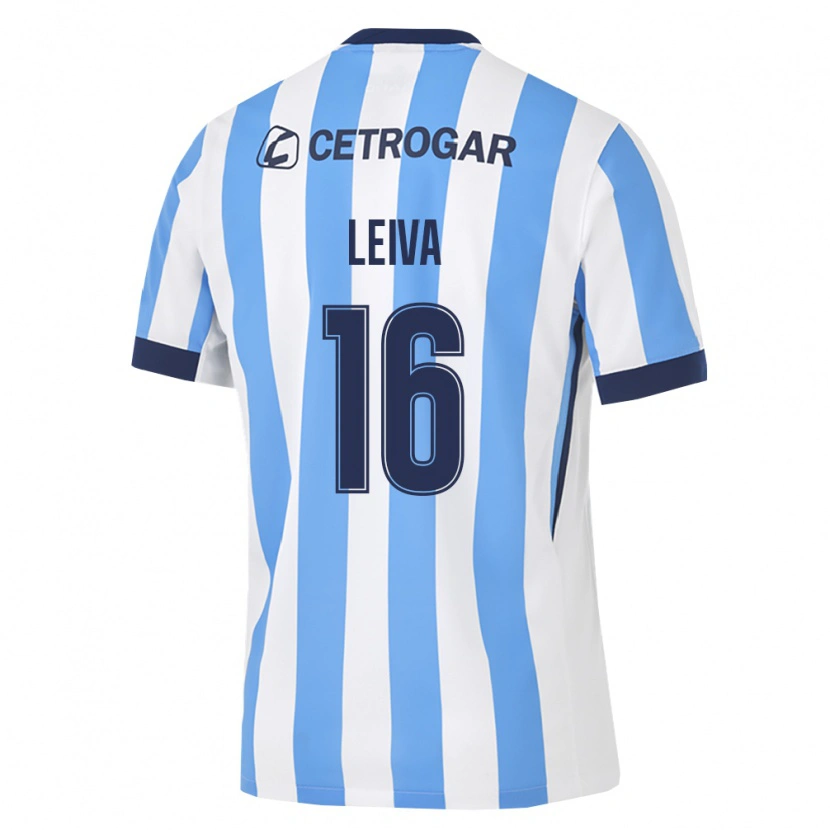 Danxen Kvinnor Gonzalo Leiva #16 Ljusblå Vit Svart Hemmatröja Matchtröjor 2026/27 Tröjor T-Tröja