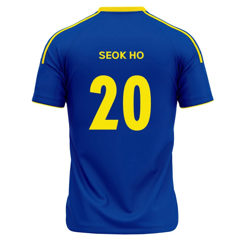Danxen Kvinnor Seok-Ho Hwang #20 Kungligt Blå Gul Hemmatröja Matchtröjor 2026/27 Tröjor T-Tröja