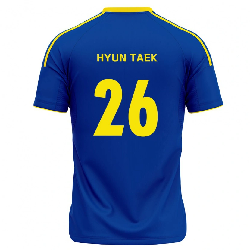 Danxen Kvinnor Hyun-Taek Cho #26 Kungligt Blå Gul Hemmatröja Matchtröjor 2026/27 Tröjor T-Tröja