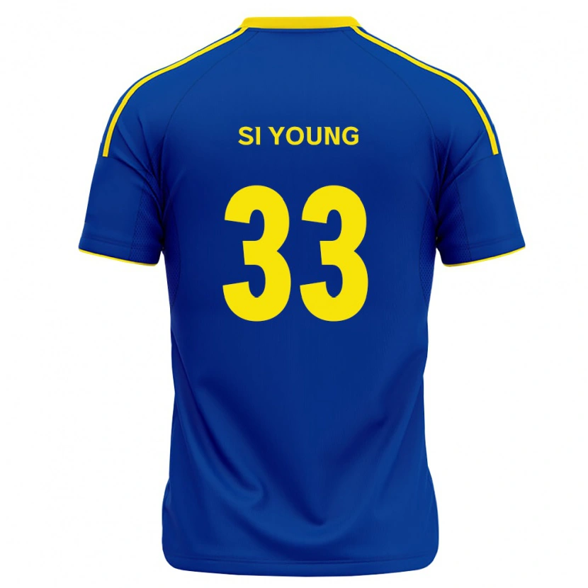 Danxen Kvinnor Si-Young Jang #33 Kungligt Blå Gul Hemmatröja Matchtröjor 2026/27 Tröjor T-Tröja