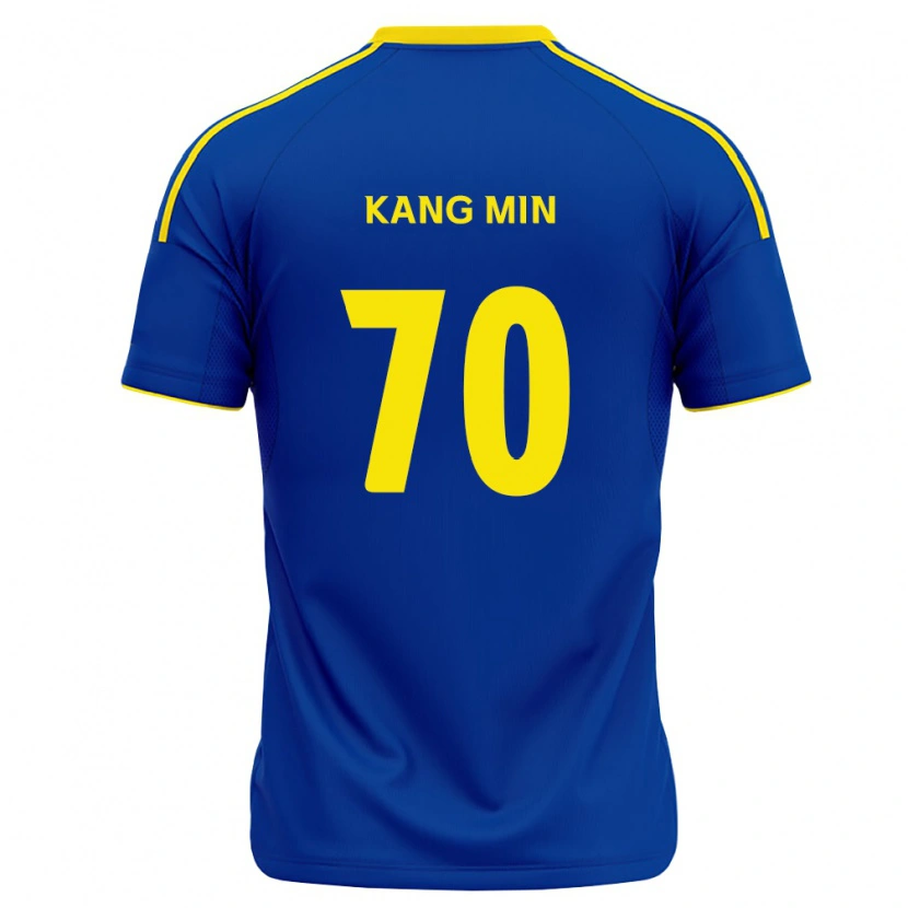 Danxen Kvinnor Kang-Min Choi #70 Kungligt Blå Gul Hemmatröja Matchtröjor 2026/27 Tröjor T-Tröja