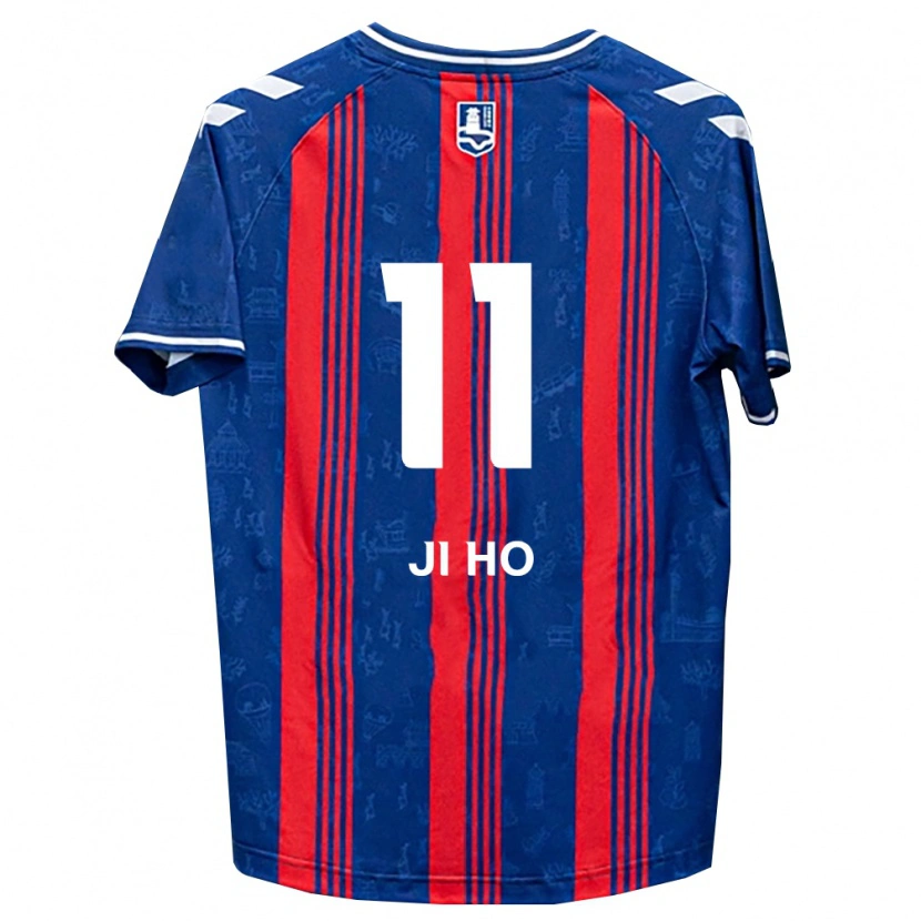 Danxen Kvinnor Ji-Ho Soon #11 Blå Röd Vit Hemmatröja Matchtröjor 2026/27 Tröjor T-Tröja