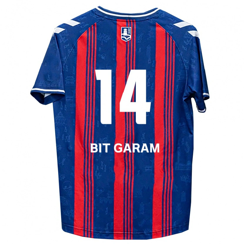 Danxen Kvinnor Bit-Garam Yoon #14 Blå Röd Vit Hemmatröja Matchtröjor 2026/27 Tröjor T-Tröja