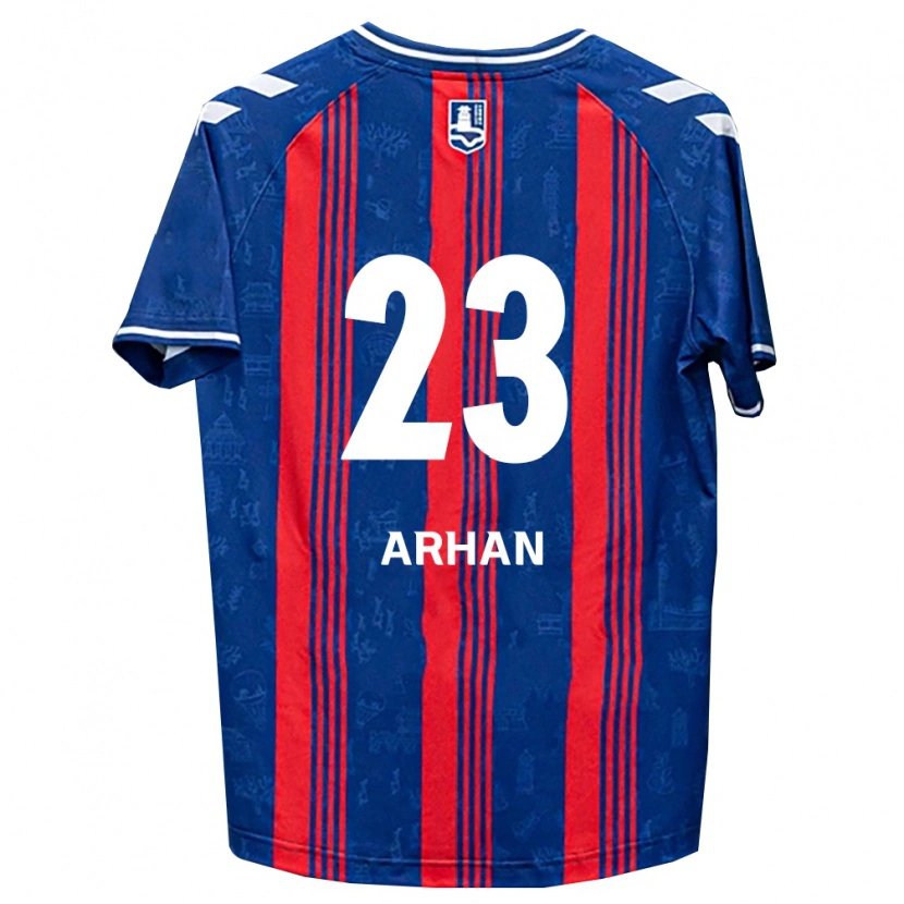 Danxen Kvinnor Pratama Arhan #23 Blå Röd Vit Hemmatröja Matchtröjor 2026/27 Tröjor T-Tröja
