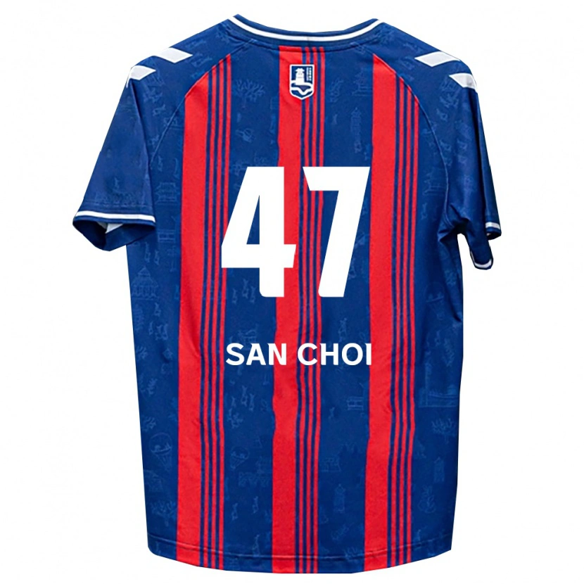 Danxen Kvinnor San Choi #47 Blå Röd Vit Hemmatröja Matchtröjor 2026/27 Tröjor T-Tröja