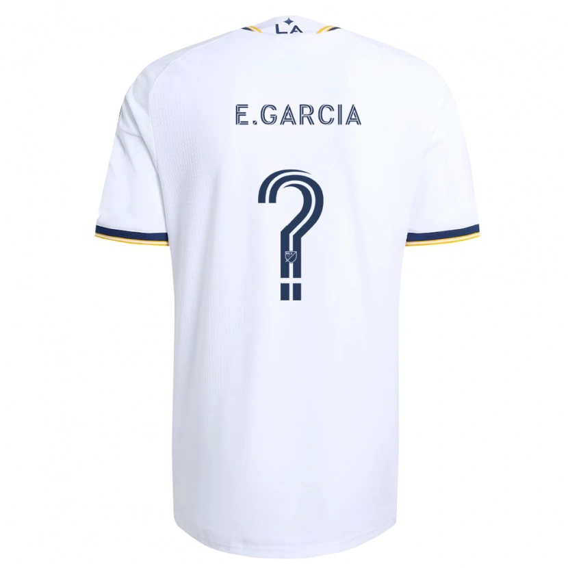 Danxen Kvinnor Emiliano Garcia #0 Blå Gul Och Vit Hemmatröja Matchtröjor 2026/27 Tröjor T-Tröja