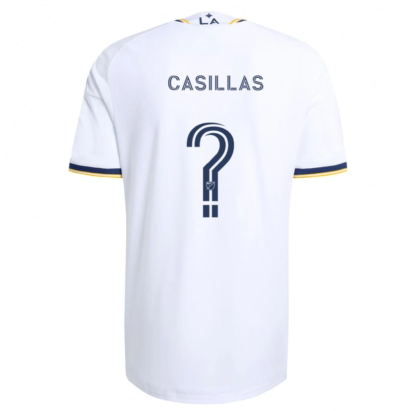 Danxen Kvinnor Victor Casillas #0 Blå Gul Och Vit Hemmatröja Matchtröjor 2026/27 Tröjor T-Tröja