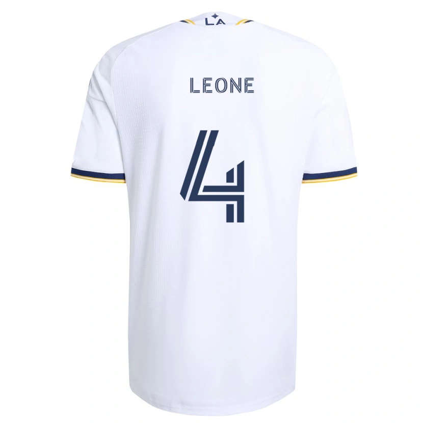 Danxen Kvinnor Matthew Leone #4 Blå Gul Och Vit Hemmatröja Matchtröjor 2026/27 Tröjor T-Tröja