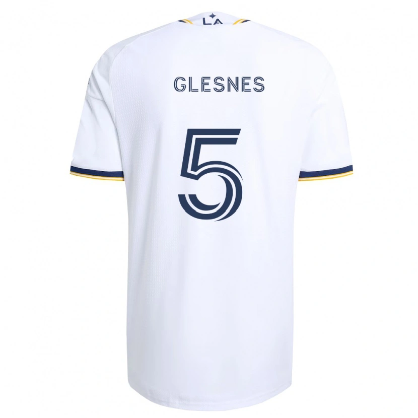 Danxen Kvinnor Jakob Glesnes #5 Blå Gul Och Vit Hemmatröja Matchtröjor 2026/27 Tröjor T-Tröja