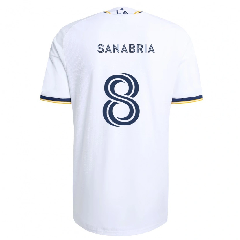 Danxen Kvinnor Lucas Sanabria #8 Blå Gul Och Vit Hemmatröja Matchtröjor 2026/27 Tröjor T-Tröja