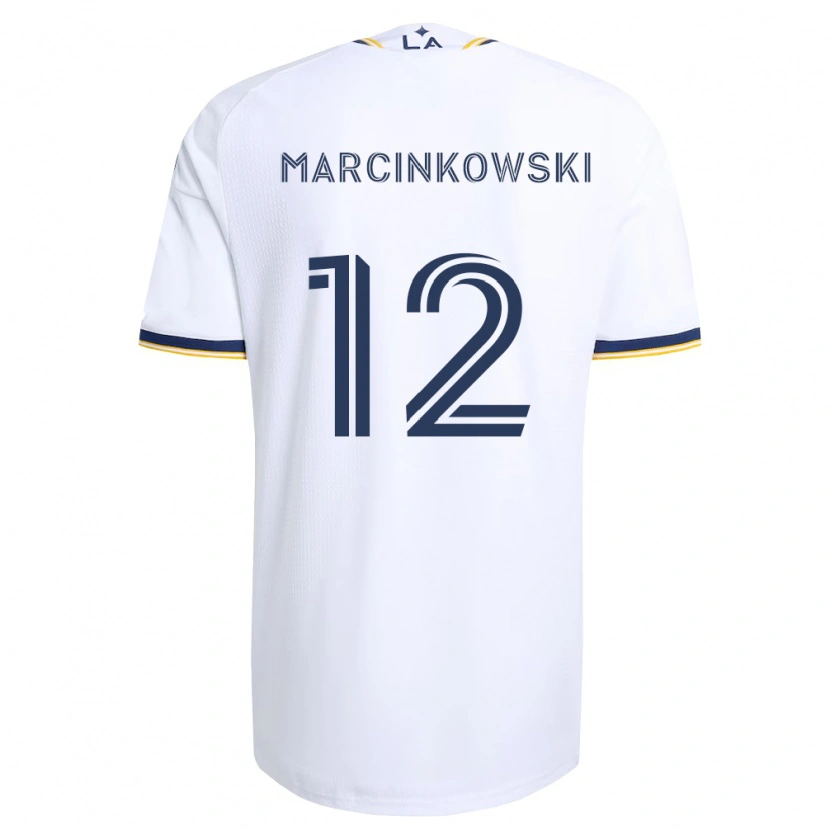 Danxen Kvinnor Jt Marcinkowski #12 Blå Gul Och Vit Hemmatröja Matchtröjor 2026/27 Tröjor T-Tröja