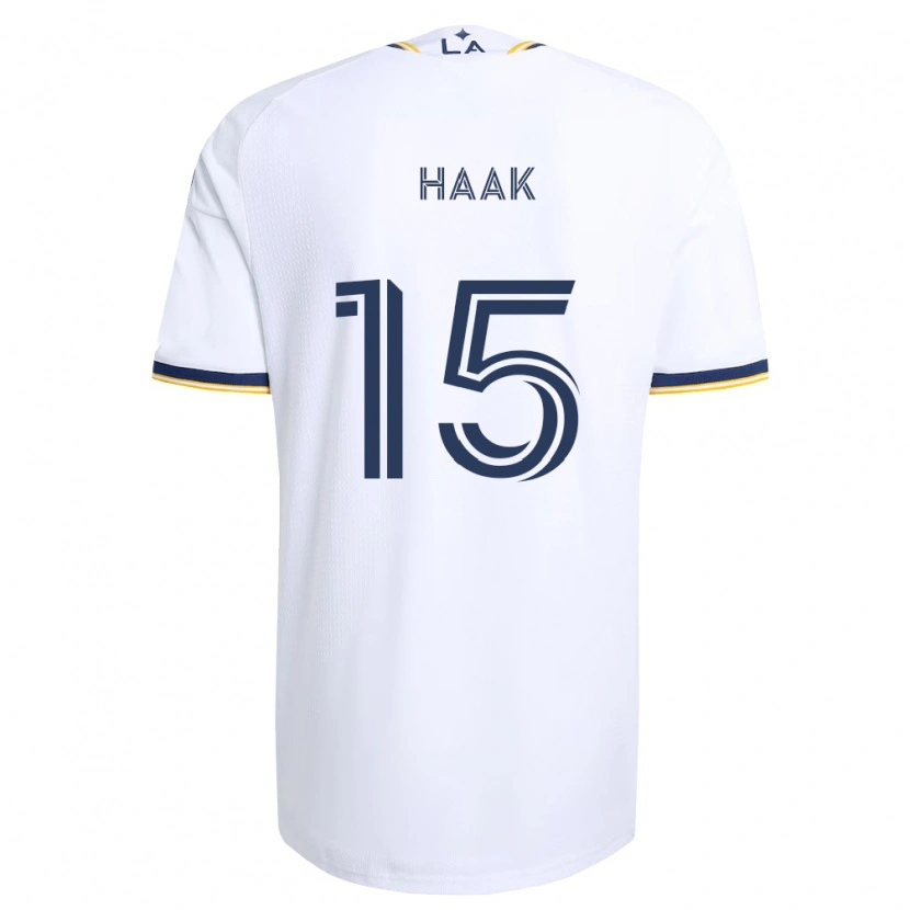 Danxen Kvinnor Justin Haak #15 Blå Gul Och Vit Hemmatröja Matchtröjor 2026/27 Tröjor T-Tröja