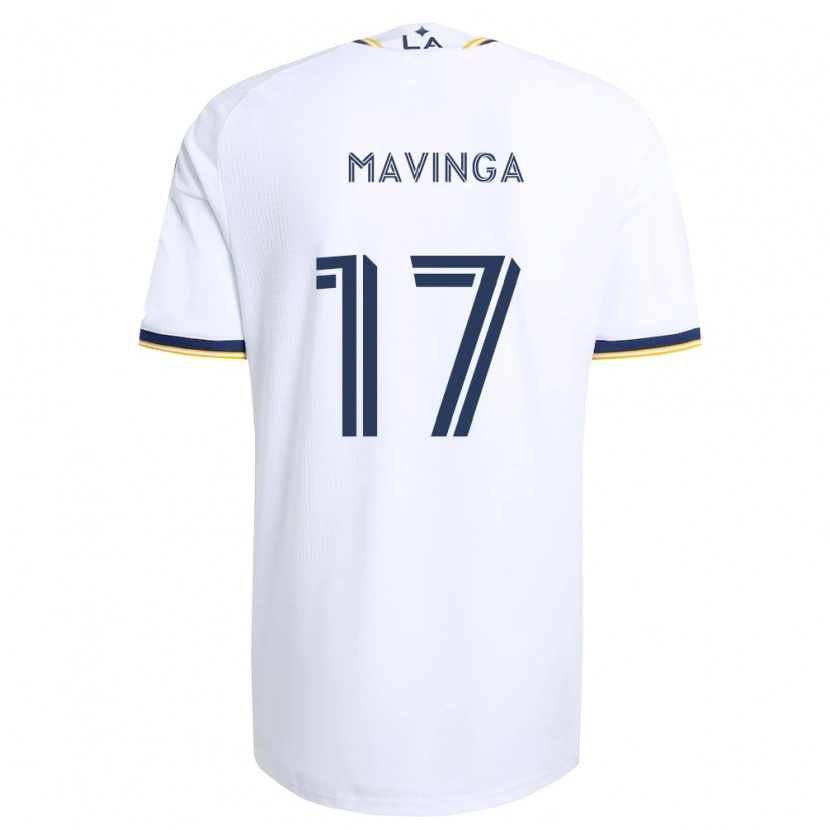 Danxen Kvinnor Chris Mavinga #17 Blå Gul Och Vit Hemmatröja Matchtröjor 2026/27 Tröjor T-Tröja