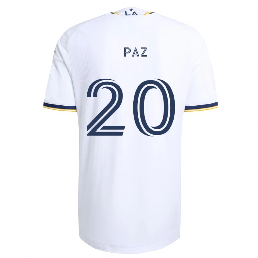 Danxen Kvinnor Jaiden Paz #20 Blå Gul Och Vit Hemmatröja Matchtröjor 2026/27 Tröjor T-Tröja