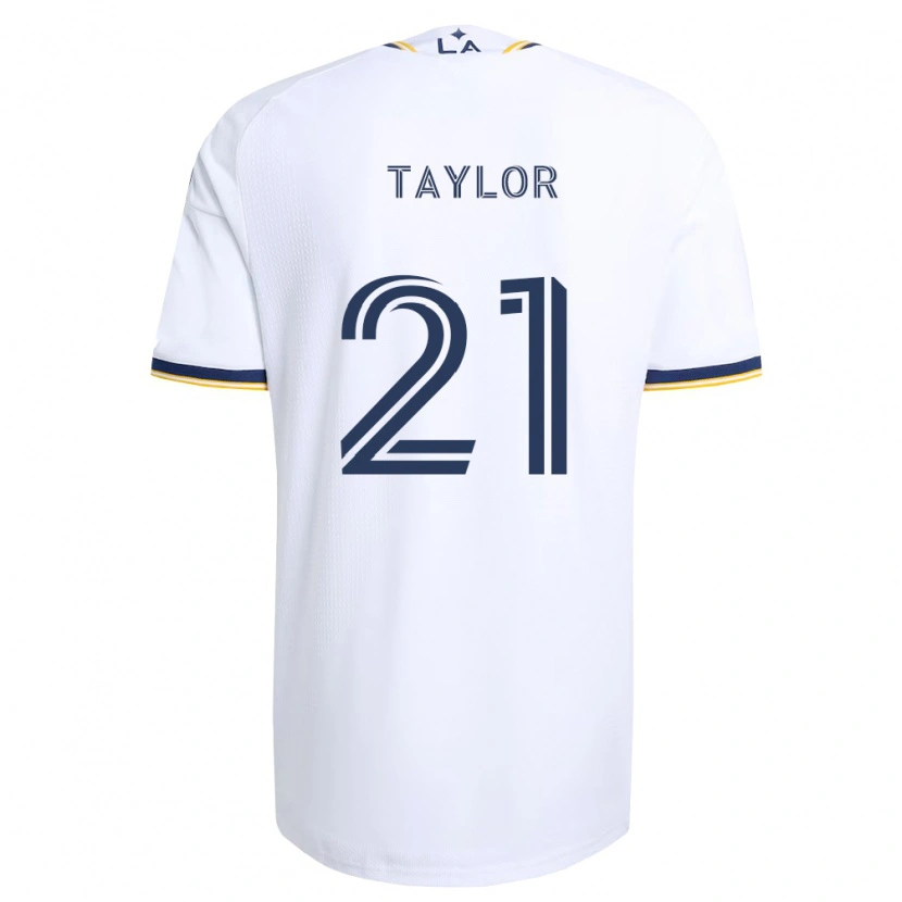 Danxen Kvinnor Robert Taylor #21 Blå Gul Och Vit Hemmatröja Matchtröjor 2026/27 Tröjor T-Tröja