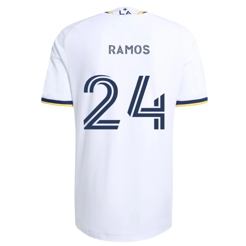 Danxen Kvinnor Rubén Ramos #24 Blå Gul Och Vit Hemmatröja Matchtröjor 2026/27 Tröjor T-Tröja