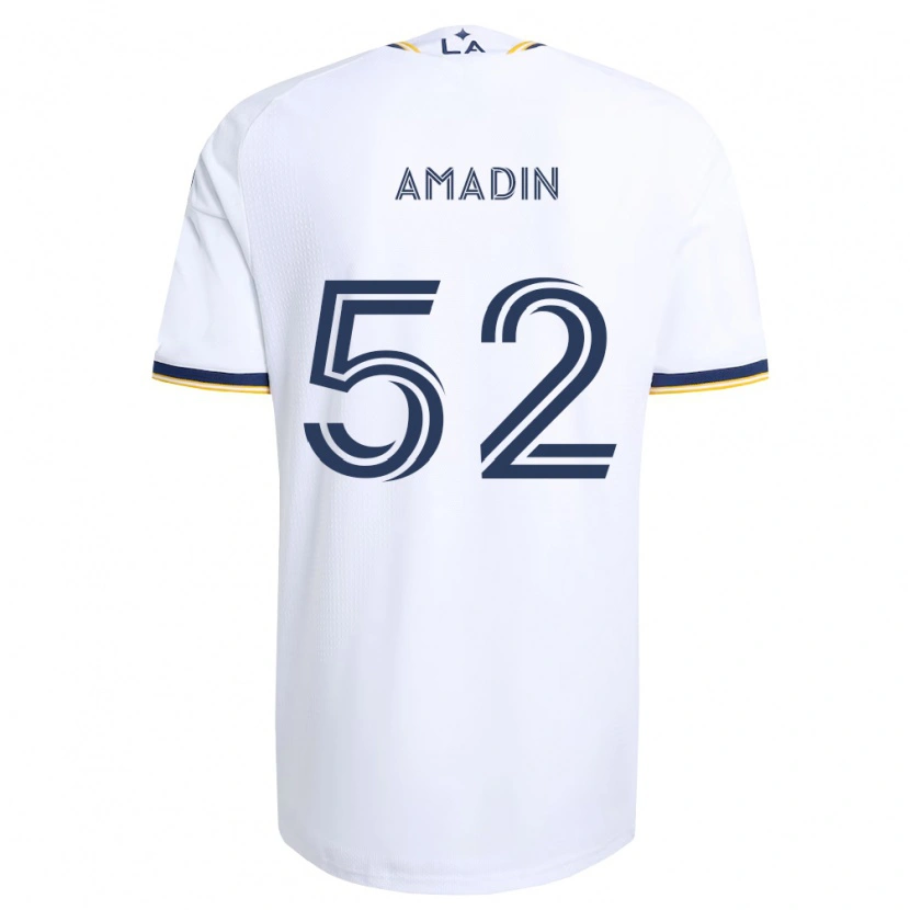 Danxen Kvinnor Elijah Amadin #52 Blå Gul Och Vit Hemmatröja Matchtröjor 2026/27 Tröjor T-Tröja