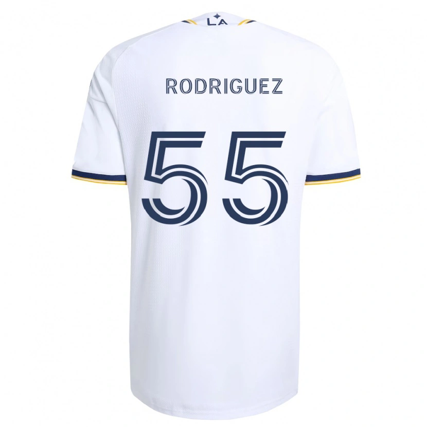 Danxen Kvinnor Diego Rodriguez #55 Blå Gul Och Vit Hemmatröja Matchtröjor 2026/27 Tröjor T-Tröja