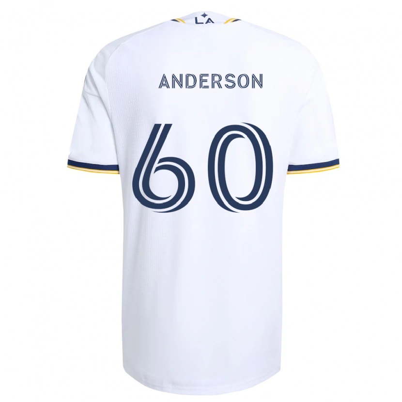Danxen Kvinnor Nolan Anderson #60 Blå Gul Och Vit Hemmatröja Matchtröjor 2026/27 Tröjor T-Tröja